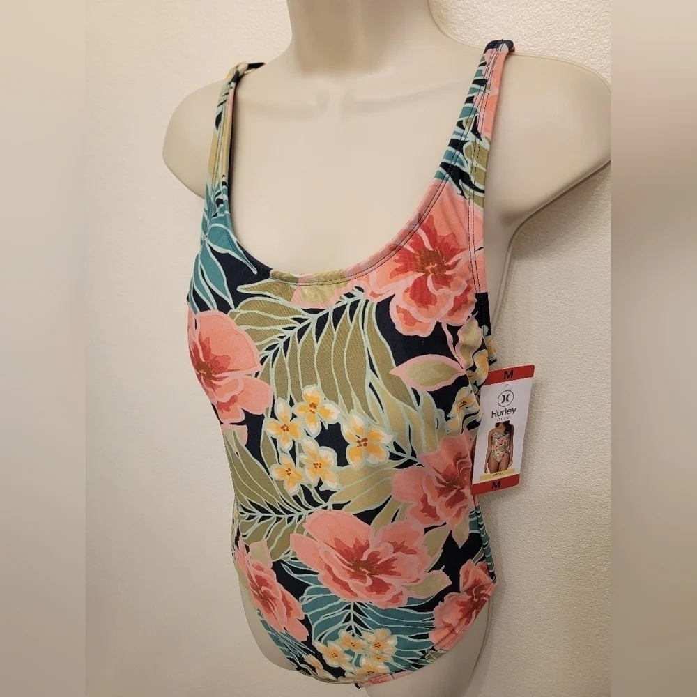 NWT Hurley Ladies One Piece Swim Suit